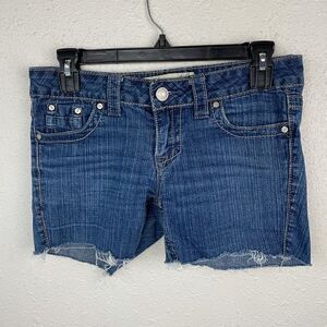 Paris Blues denim Cut Off Shorts Size 5 EUC